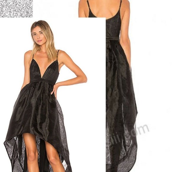 X BY NBD Dresses & Skirts - X BY NBD ANASTAZIA BLACK METALLIC DRESS~SMALL